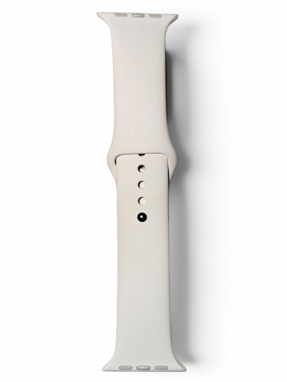 Apple Silicone Sport Watch Band - Cream